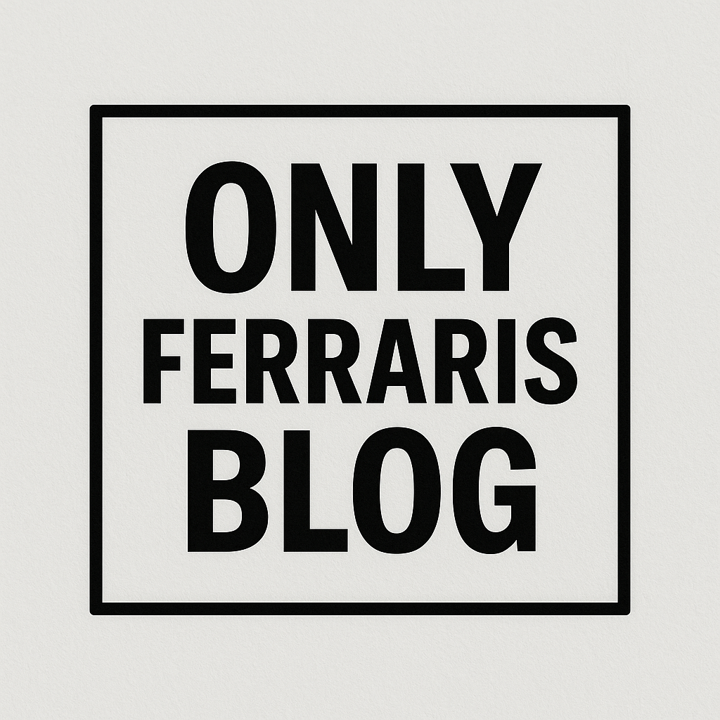 Only Ferraris Blog
